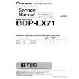PIONEER BDP-LX71/TAXJ5 Service Manual PIONEER BDP-LX71/TAXJ5 Service Manual