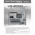 ROLAND VS-2000 V2 Owners Manual ROLAND VS-2000 V2 Owners Manual