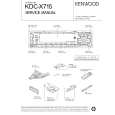 KENWOOD KDCX715 Service Manual KENWOOD KDCX715 Service Manual