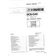 FISHER TADG30 Service Manual FISHER TADG30 Service Manual