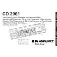 BLAUPUNKT CD 2001 Owners Manual BLAUPUNKT CD 2001 Owners Manual