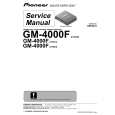 PIONEER GM-4000F Service Manual PIONEER GM-4000F Service Manual
