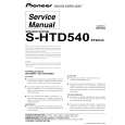 PIONEER S-HTD540/XTW/UC Service Manual PIONEER S-HTD540/XTW/UC Service Manual