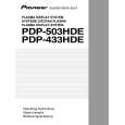 PIONEER PDP433 Owners Manual PIONEER PDP433 Owners Manual