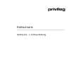 PRIVILEG 936.163 5/7868 Owners Manual PRIVILEG 936.163 5/7868 Owners Manual