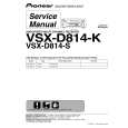 PIONEER VSX-D814-K/MYXJ Service Manual PIONEER VSX-D814-K/MYXJ Service Manual