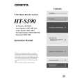 ONKYO HT-S590 Owners Manual ONKYO HT-S590 Owners Manual