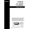 ROLAND SC-8850 Owners Manual ROLAND SC-8850 Owners Manual