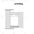 PRIVILEG 041.920 0/10040 Owners Manual PRIVILEG 041.920 0/10040 Owners Manual