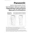PANASONIC ES7015 Owners Manual PANASONIC ES7015 Owners Manual