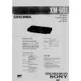 SONY XM-601 Service Manual SONY XM-601 Service Manual