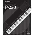 YAMAHA P-250 Owners Manual YAMAHA P-250 Owners Manual