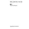 AEG Arctis 1153GS Owners Manual AEG Arctis 1153GS Owners Manual