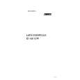 ZANUSSI ID416W Owners Manual ZANUSSI ID416W Owners Manual