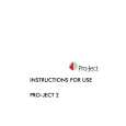 PRO-JECT PRO-JECT2 Owners Manual PRO-JECT PRO-JECT2 Owners Manual
