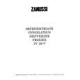 ZANUSSI ZV130T Owners Manual ZANUSSI ZV130T Owners Manual