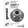 GEMINI DSP-I Owners Manual GEMINI DSP-I Owners Manual