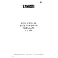 ZANUSSI ZU1500 Owners Manual ZANUSSI ZU1500 Owners Manual