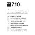 NAD 710 Owners Manual NAD 710 Owners Manual