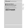 PIONEER DEH-P4500R Owners Manual PIONEER DEH-P4500R Owners Manual