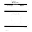ELECTROLUX ESF685W Owners Manual ELECTROLUX ESF685W Owners Manual