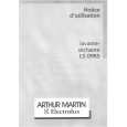 ARTHUR MARTIN ELECTROLUX LS0985 Owners Manual ARTHUR MARTIN ELECTROLUX LS0985 Owners Manual