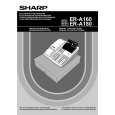 SHARP ERA160 Owners Manual SHARP ERA160 Owners Manual