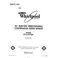 WHIRLPOOL RF327PXPW0 Parts Catalog WHIRLPOOL RF327PXPW0 Parts Catalog