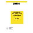 ZANUSSI ZDI6555N Owners Manual ZANUSSI ZDI6555N Owners Manual