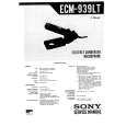 SONY ECM-939LT Service Manual SONY ECM-939LT Service Manual