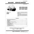 SHARP QTCD131H Service Manual SHARP QTCD131H Service Manual