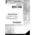 PIONEER DEH246 Owners Manual PIONEER DEH246 Owners Manual