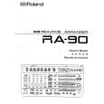 ROLAND RA-90 Owners Manual ROLAND RA-90 Owners Manual