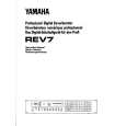 YAMAHA REV7 Owners Manual YAMAHA REV7 Owners Manual