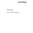 PRIVILEG 082.719 6/40457 Owners Manual PRIVILEG 082.719 6/40457 Owners Manual
