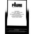 FAURE CCG400W Manual de Usuario FAURE CCG400W Manual de Usuario