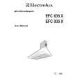 ELECTROLUX EFC935X/SP Owners Manual ELECTROLUX EFC935X/SP Owners Manual