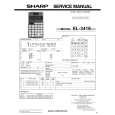 SHARP EL-341E Service Manual SHARP EL-341E Service Manual