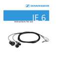 SENNHEISER IE 6 Owners Manual SENNHEISER IE 6 Owners Manual