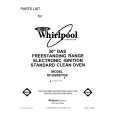 WHIRLPOOL SF302BEYQ0 Parts Catalog WHIRLPOOL SF302BEYQ0 Parts Catalog