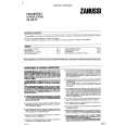 ZANUSSI ZR290/3T Owners Manual ZANUSSI ZR290/3T Owners Manual