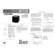 SONY ICFC120 Service Manual SONY ICFC120 Service Manual