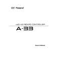 ROLAND A-33 Owners Manual ROLAND A-33 Owners Manual