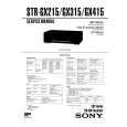 SONY STRGX215 Service Manual SONY STRGX215 Service Manual