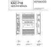 KENWOOD KAC7l8 Service Manual KENWOOD KAC7l8 Service Manual