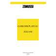 ZANUSSI ZGG644ITNC Owners Manual ZANUSSI ZGG644ITNC Owners Manual