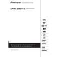PIONEER DVR-550H-S Owners Manual PIONEER DVR-550H-S Owners Manual