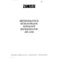 ZANUSSI ZPL3160 Owners Manual ZANUSSI ZPL3160 Owners Manual