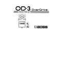 BOSS OD-3 Owners Manual BOSS OD-3 Owners Manual