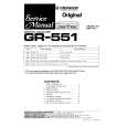 PIONEER GR-551 Service Manual PIONEER GR-551 Service Manual